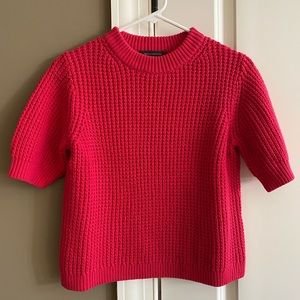 French Connection fuchsia pink sweater